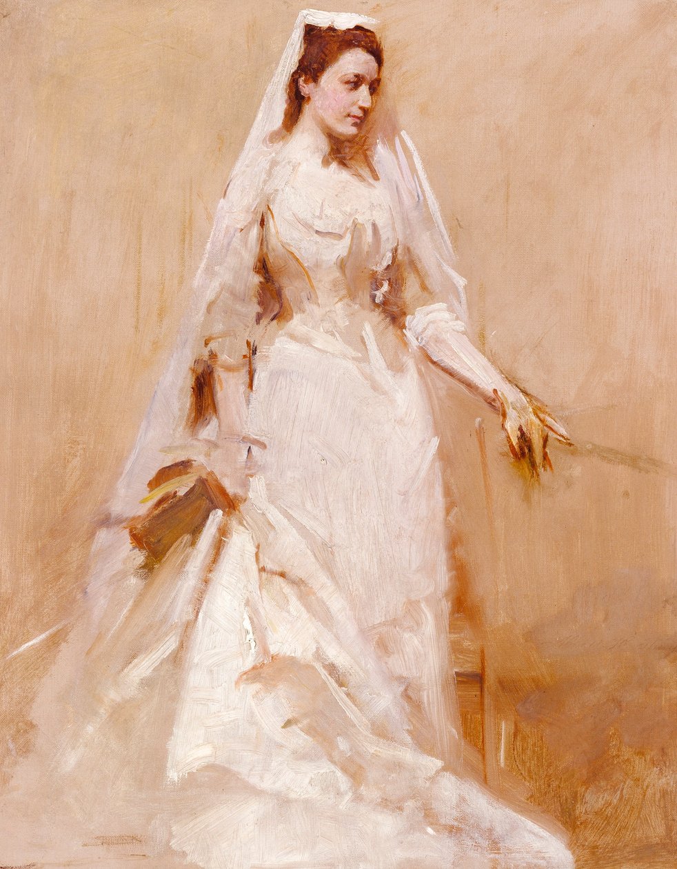 Una novia de Abbott Handerson Thayer