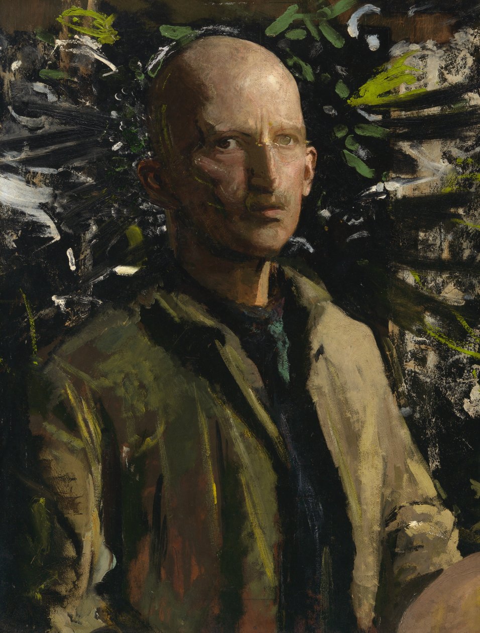 Abbott Handerson Thayer Autorretrato de Abbott Handerson Thayer