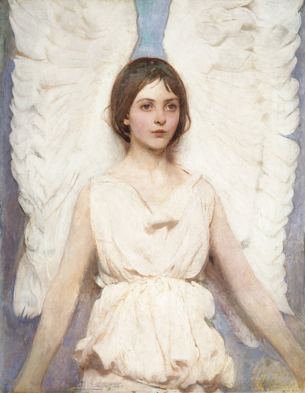 Caña de pescar de Abbott Handerson Thayer