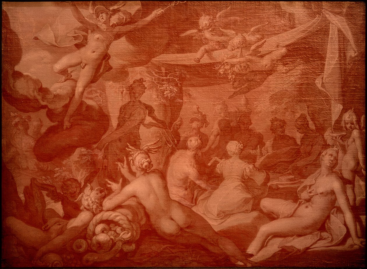 Banquete de los dioses de Abraham Bloemaert