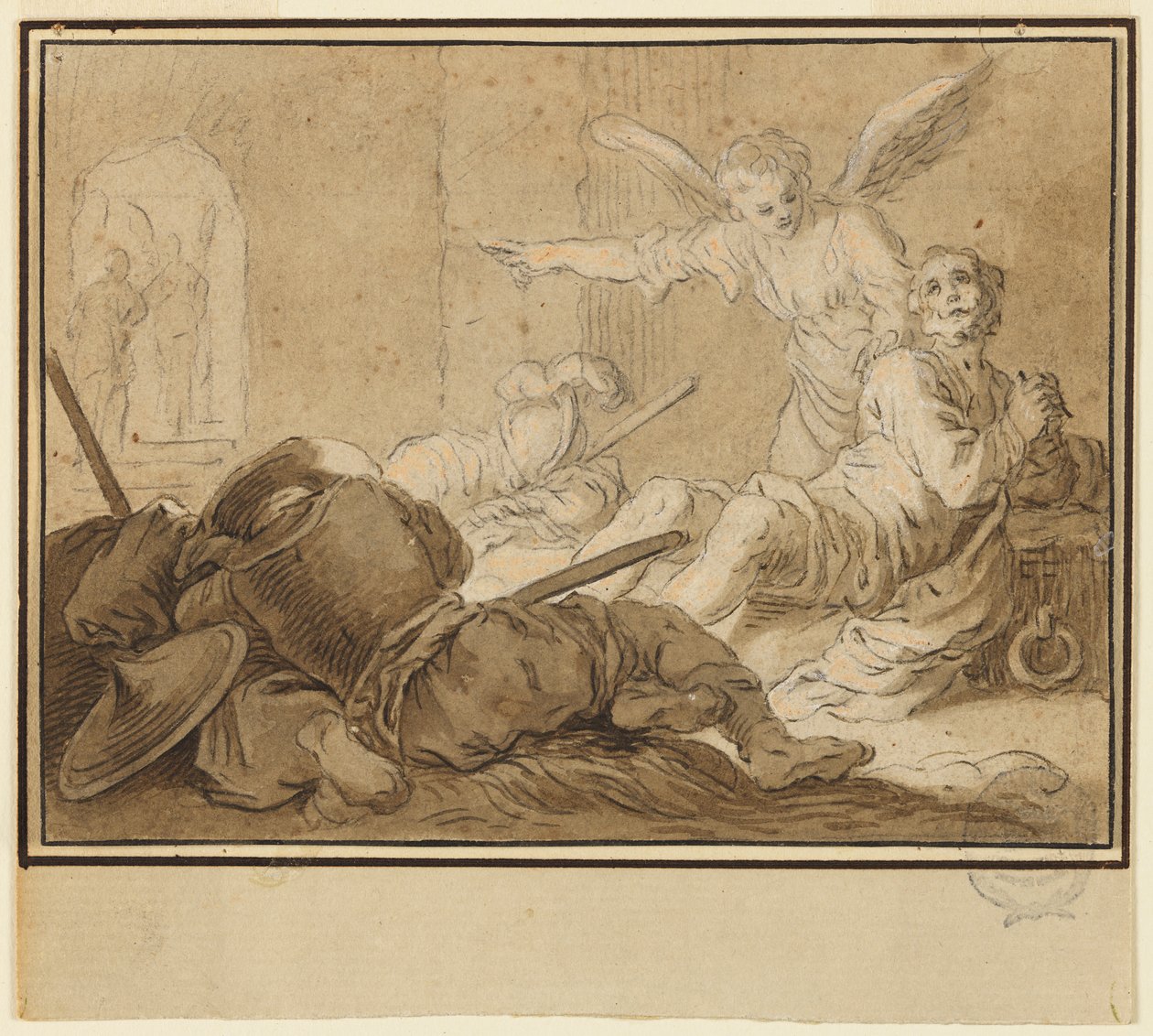 Liberación de San Pedro de Abraham Bloemaert