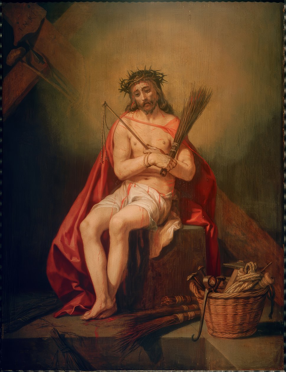 Hombre de dolores de Abraham Bloemaert