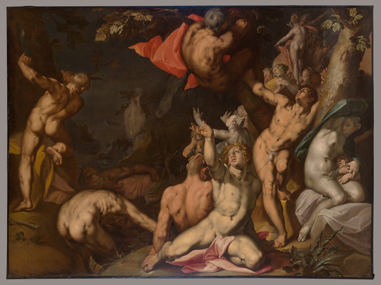 El diluvio de Abraham Bloemaert