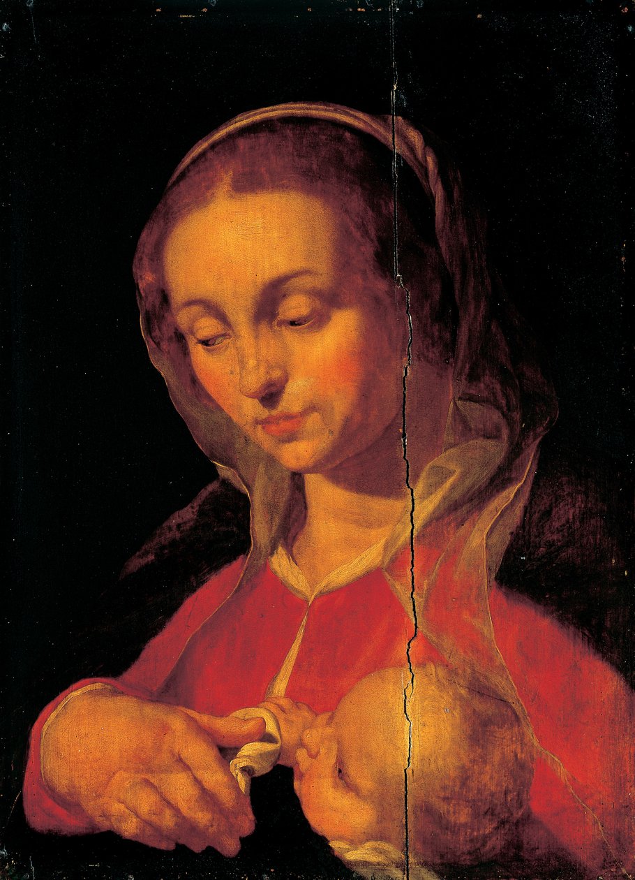 Virgen y Niño de Abraham Bloemaert
