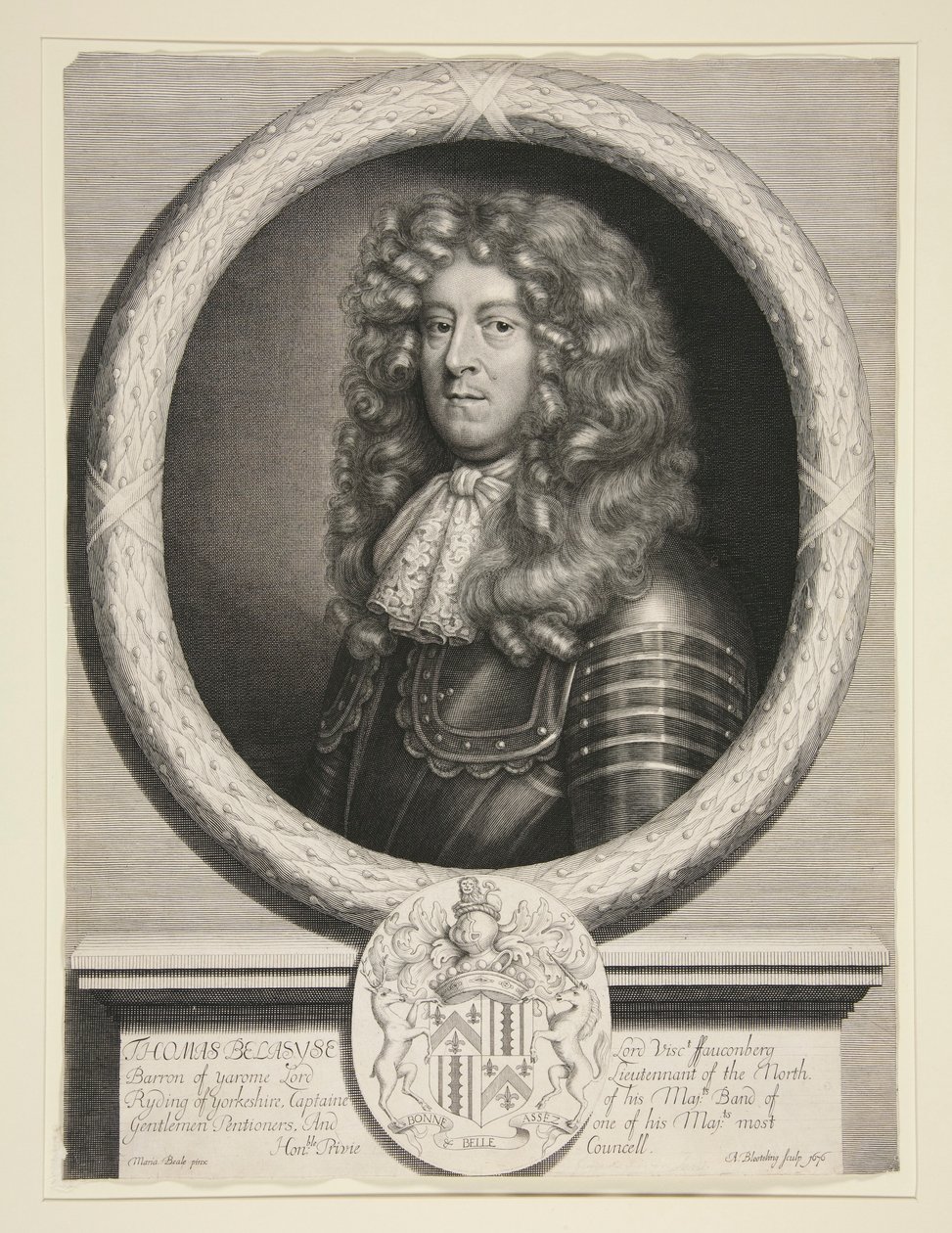 Thomas Belasyse, Lord Vizconde Fauronberg de Abraham Blooteling