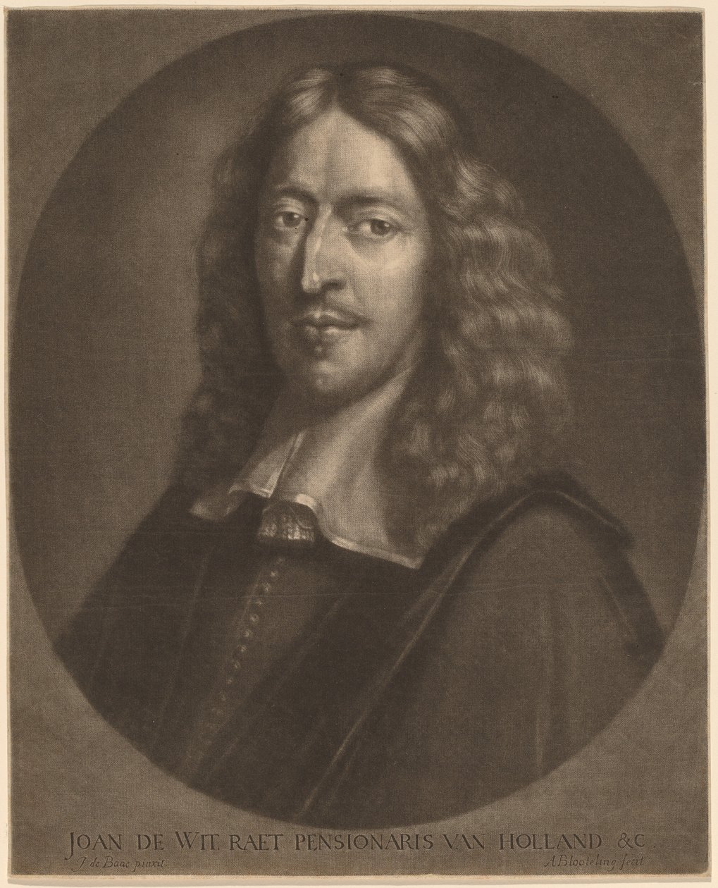 Johan de Wit de Abraham Blooteling after Pieter van der Banck