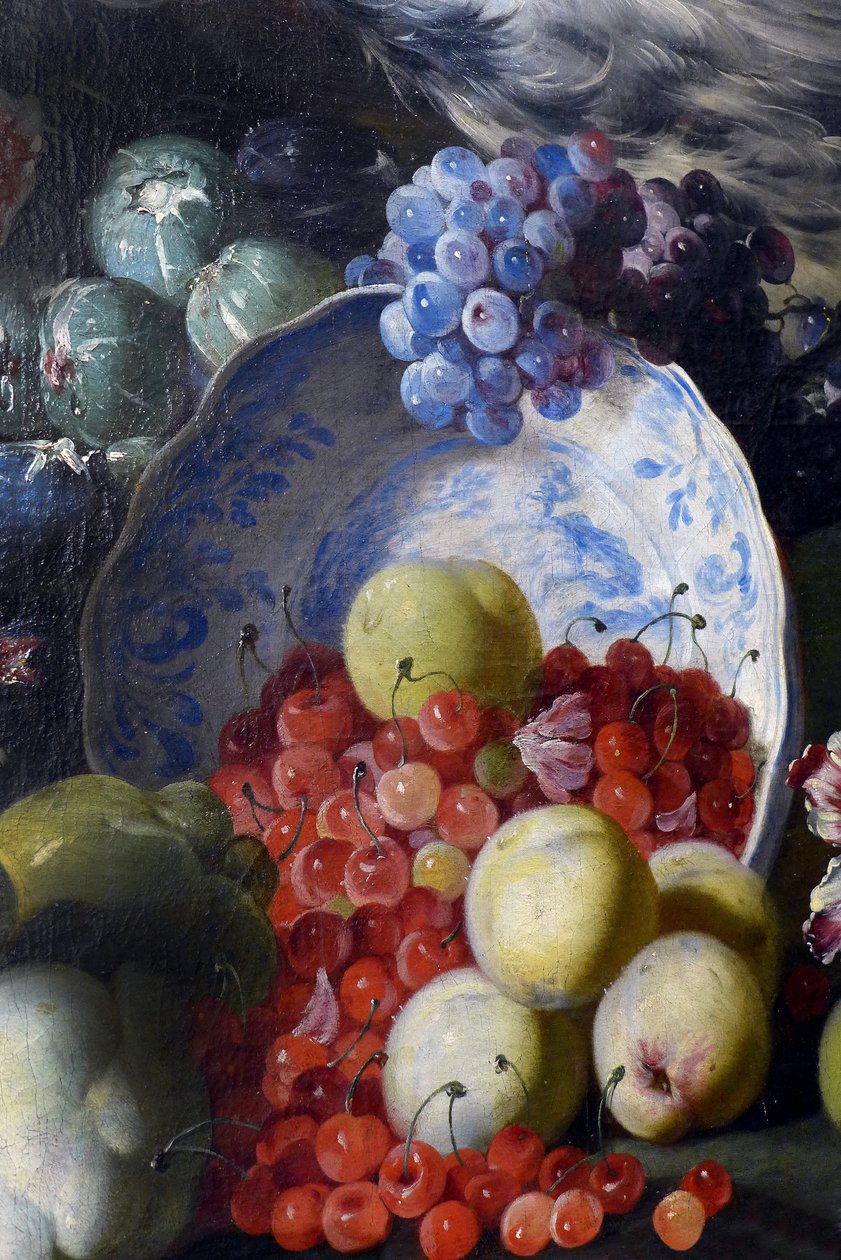 Flores, frutas, pájaros de Abraham Brueghel