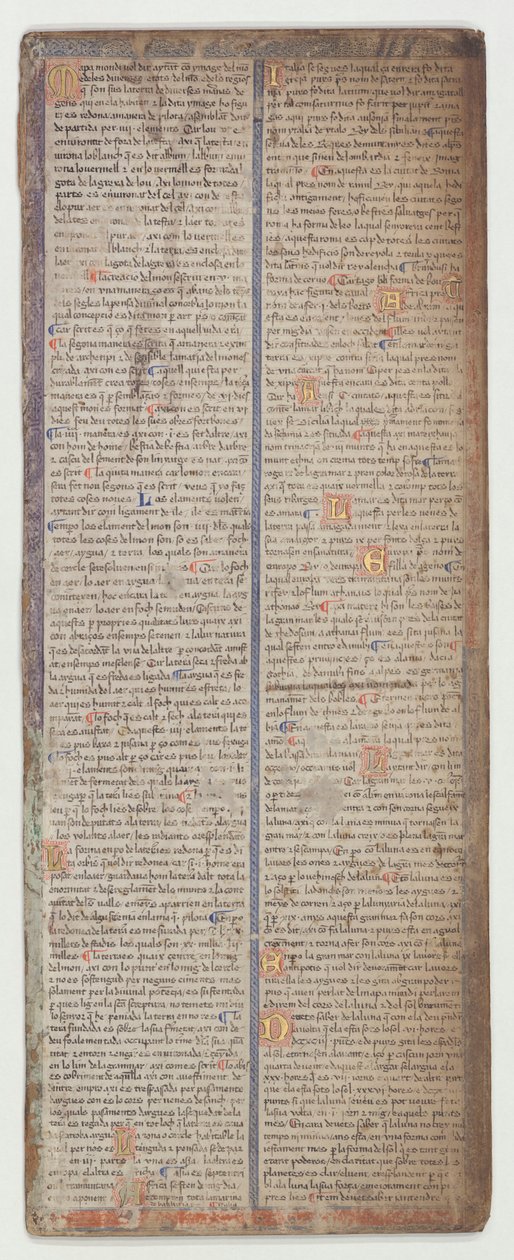 Atlas Catalán, Hoja 2, 1375 de Abraham Cresques
