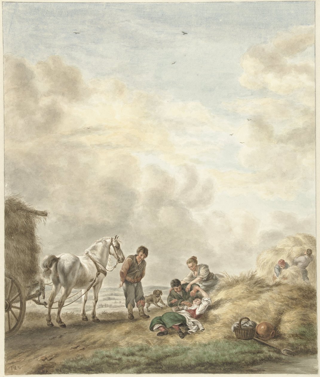 Escenario de la cosecha de Abraham Delfos
