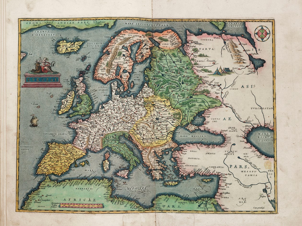 Europa de Abraham Ortelius