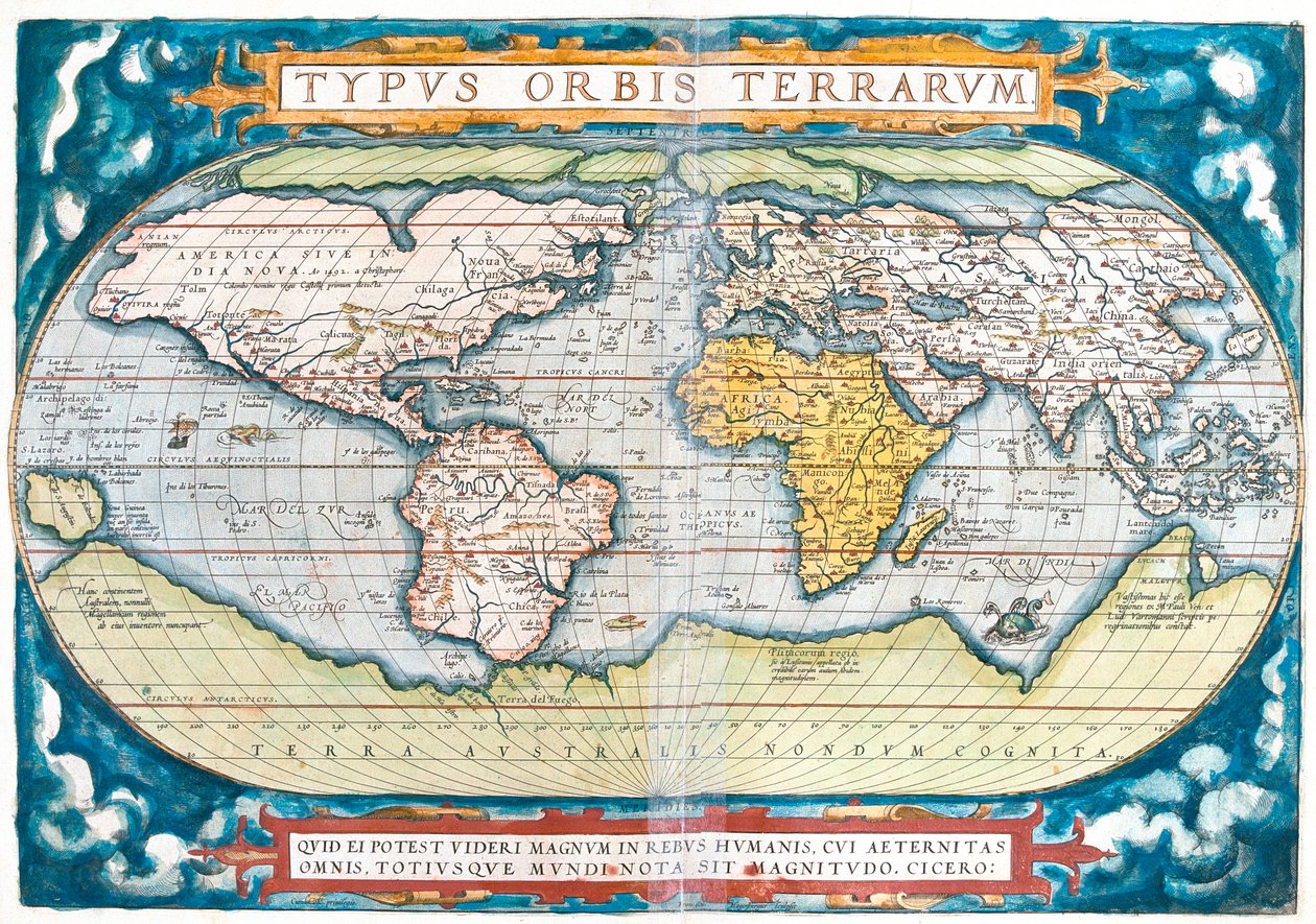 Mundo de Abraham Ortelius