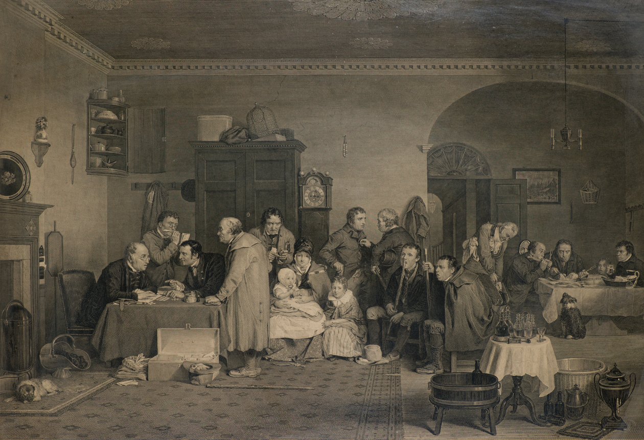 El día del alquiler de Abraham Raimbach