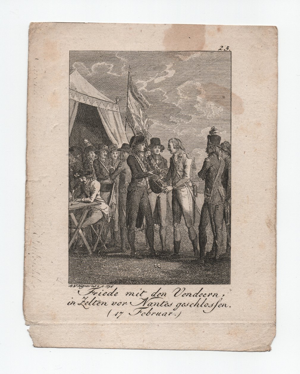 Paz con los vendedores de Abraham Wolfgang Küffner