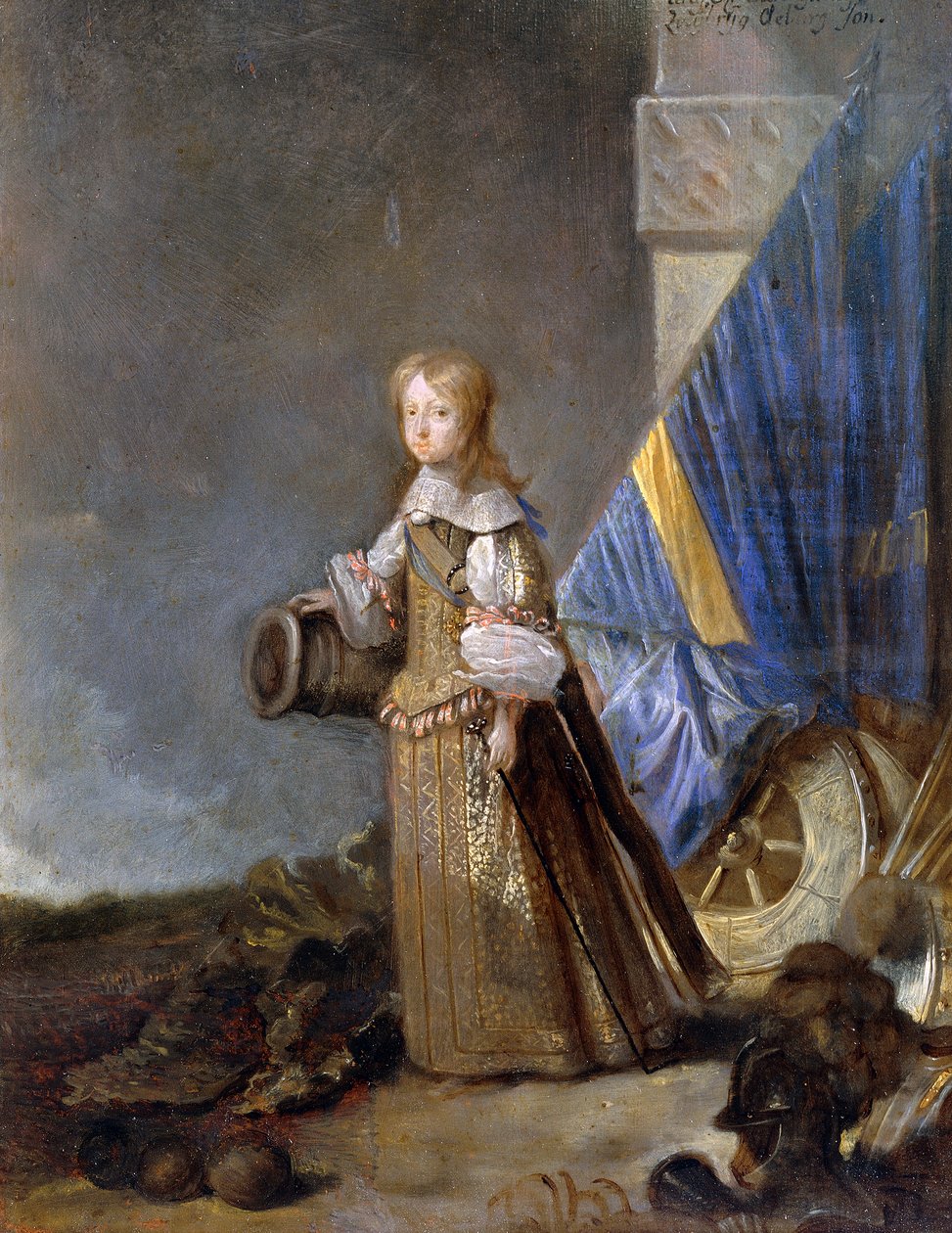 Retrato de Carlos XI (Estocolmo) de Abraham Wuchters