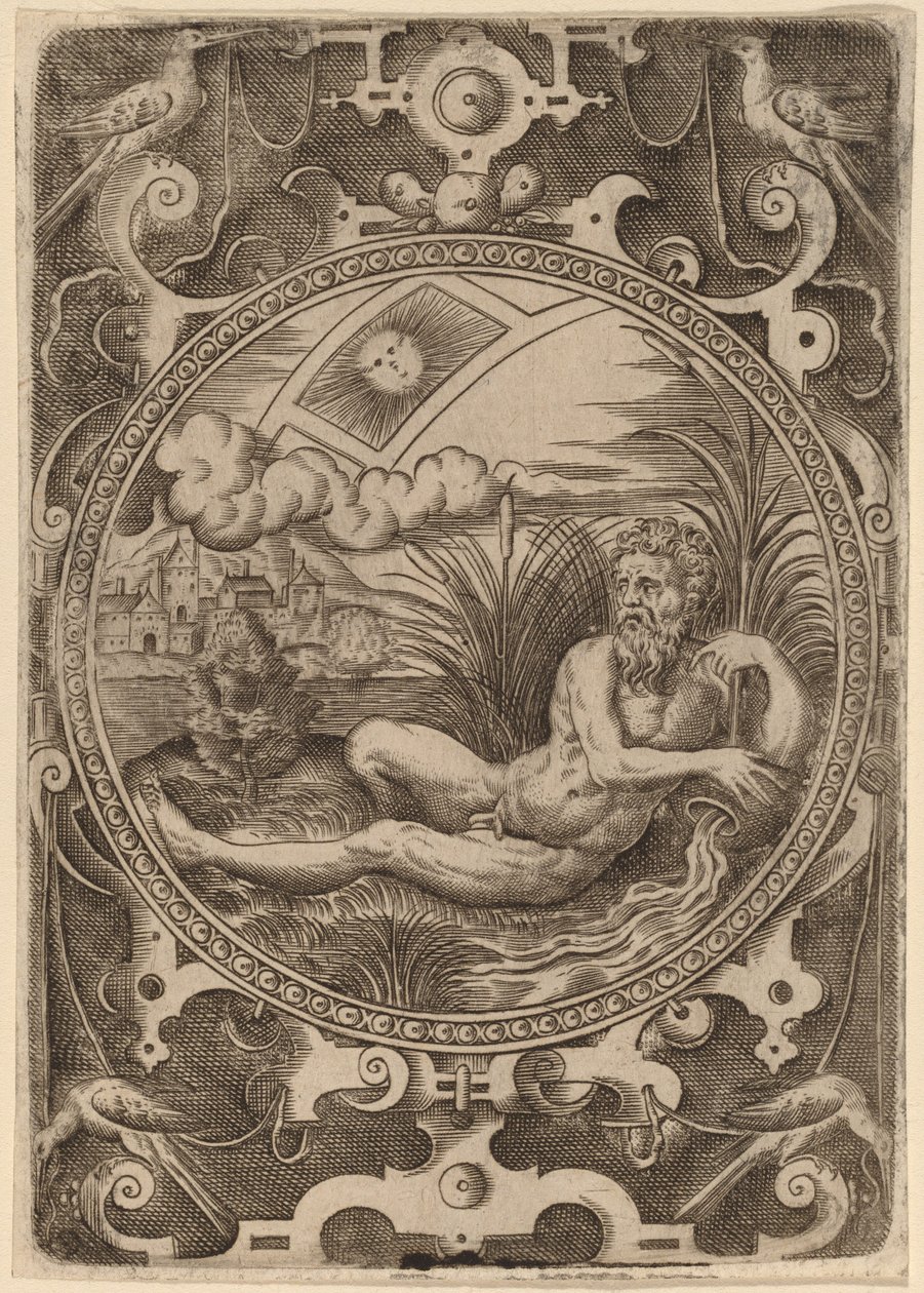 Cebren (El dios del río) de Abraham de Bruyn