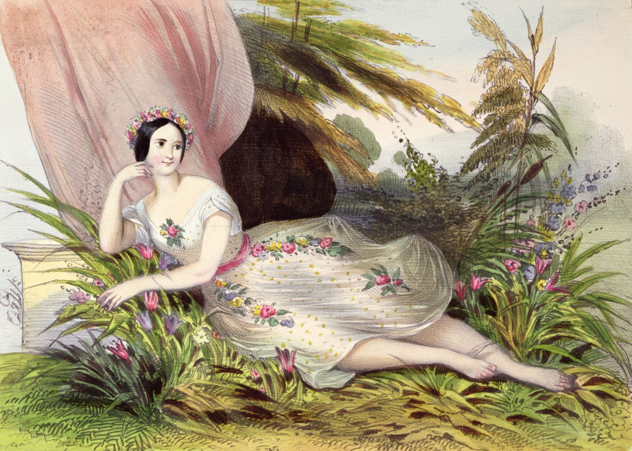 Maria Taglioni (1804-84) en la 