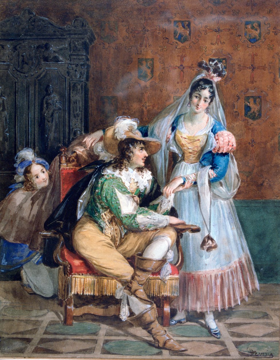 Gallent, c1820-1857 de Achille Devéria