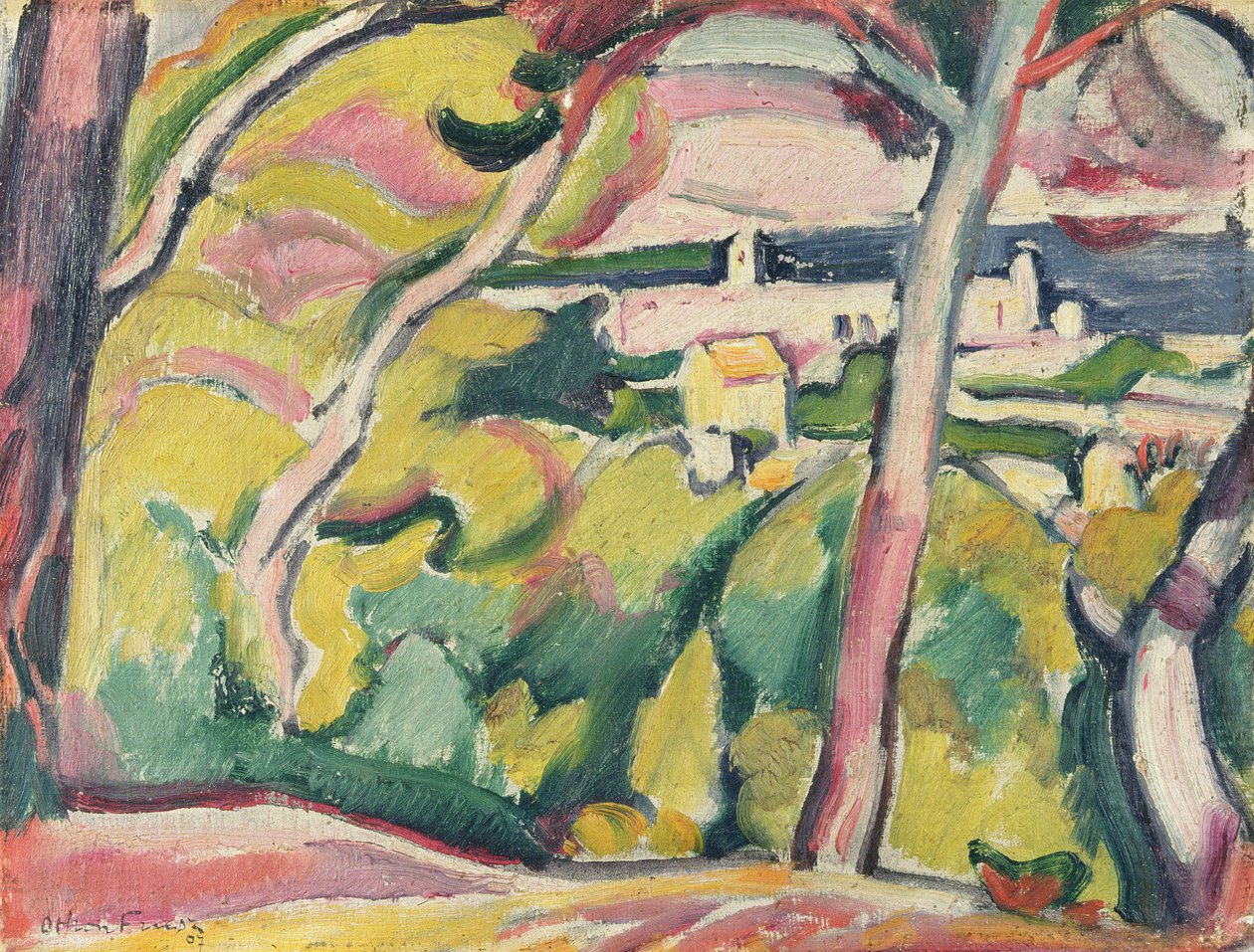 La Ciotat de Achille Emile Othon Friesz