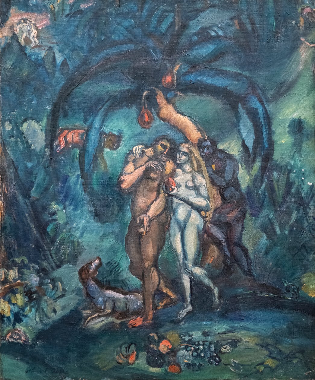 Tentación (Adán y Eva) de Achille Emile Othon Friesz