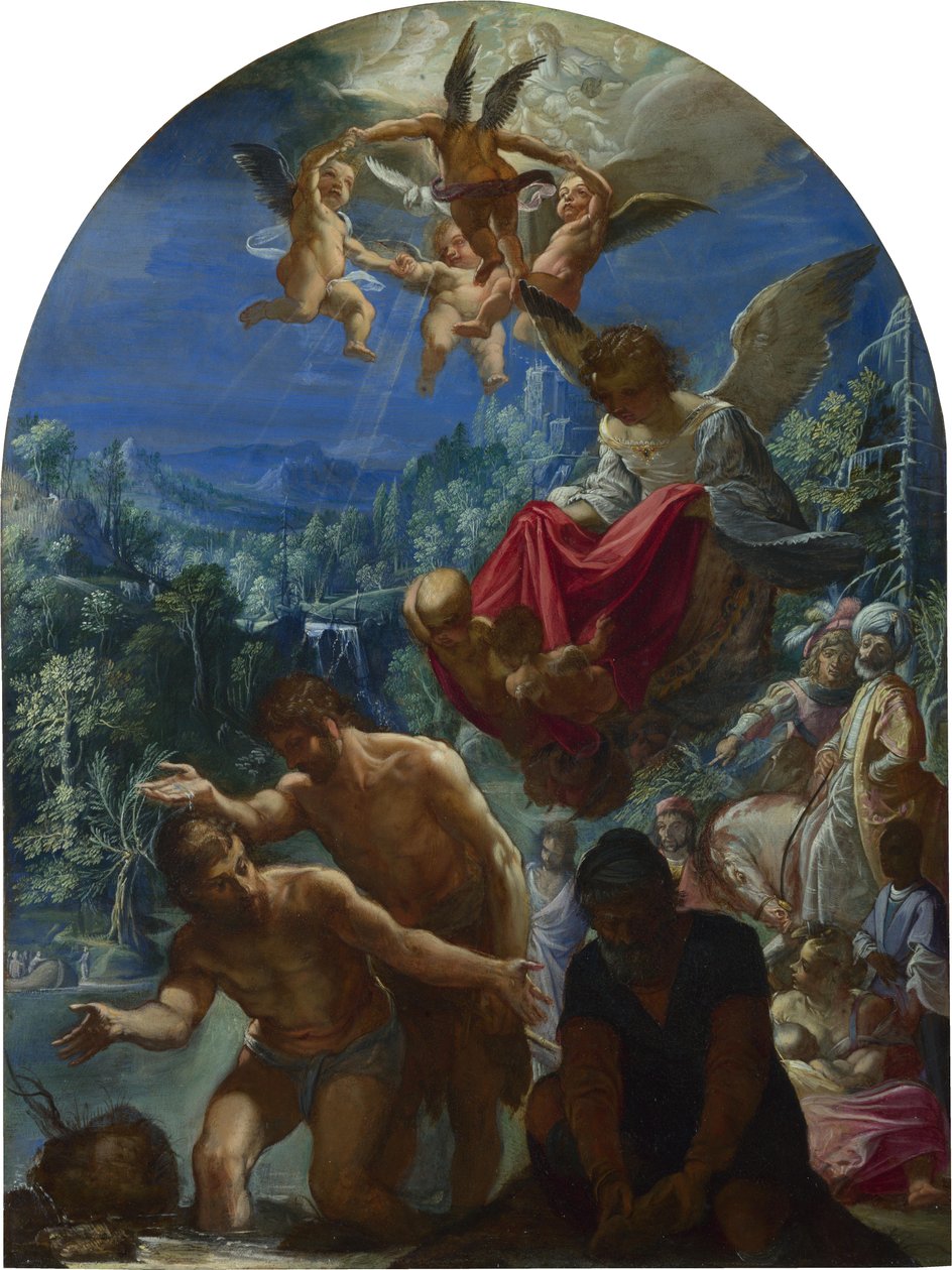El Bautismo de Cristo de Adam Elsheimer