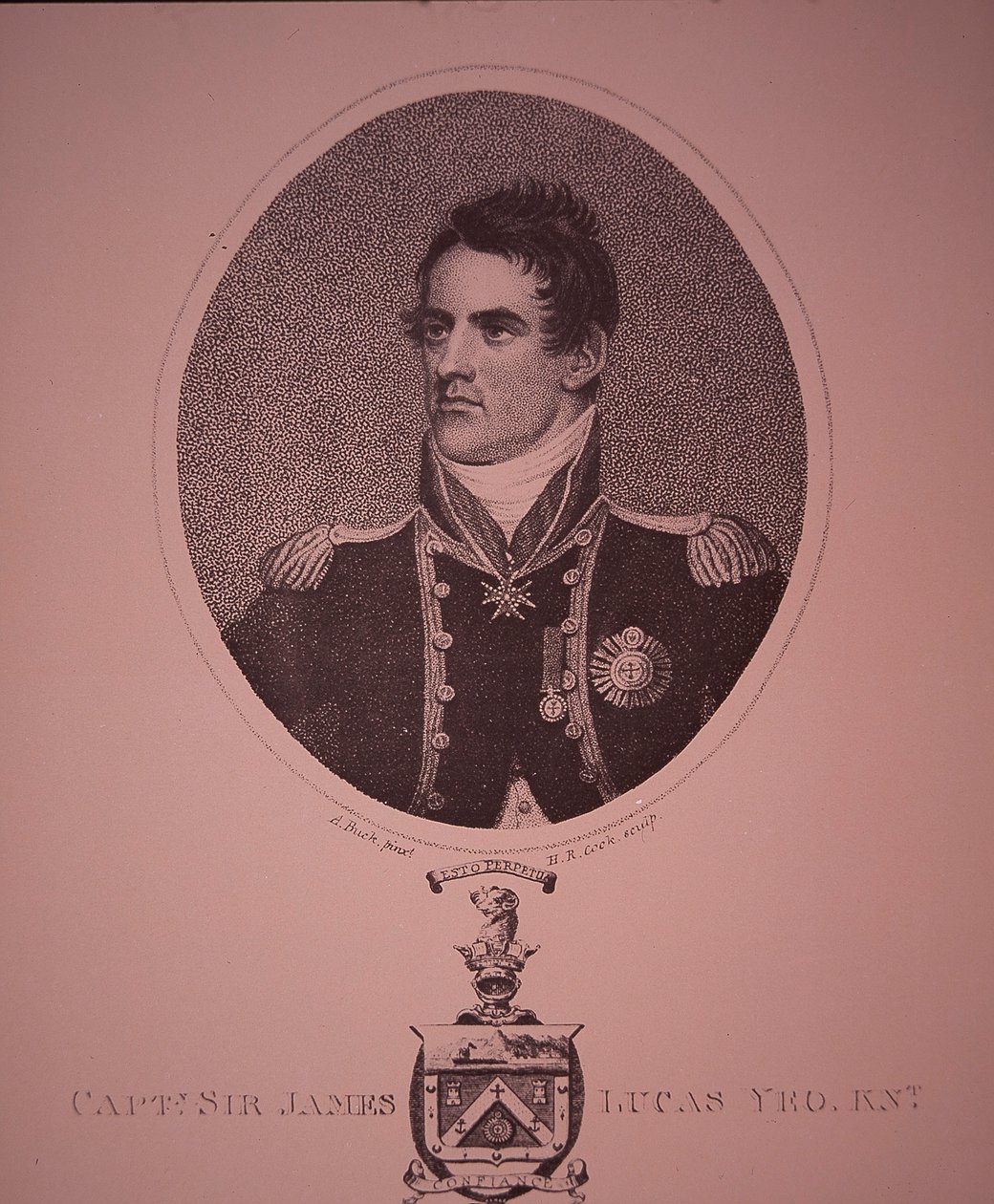 Sir James Lucas Yeo de Adam (after) Buck