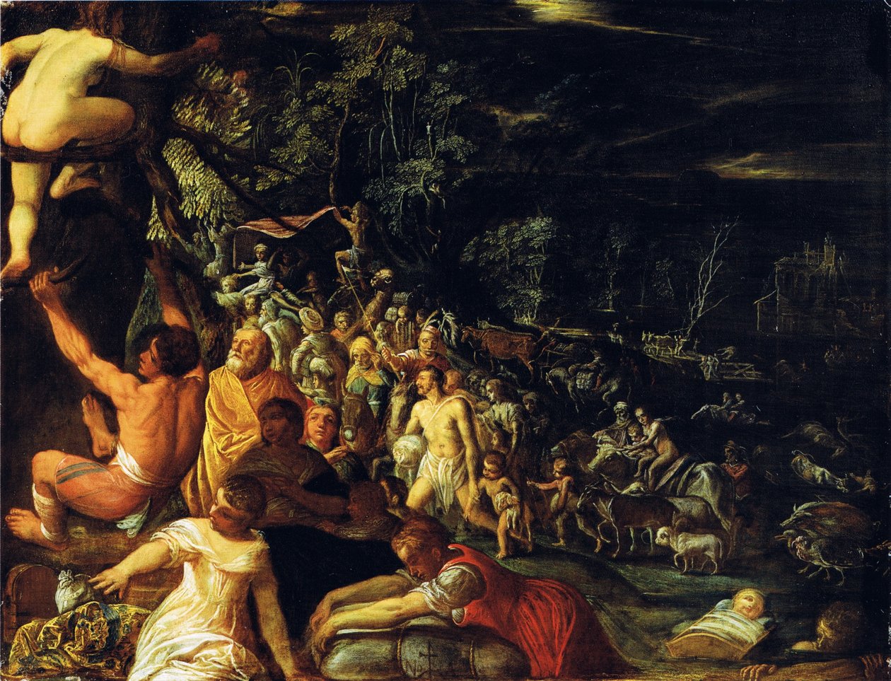 El diluvio de Adam Elsheimer