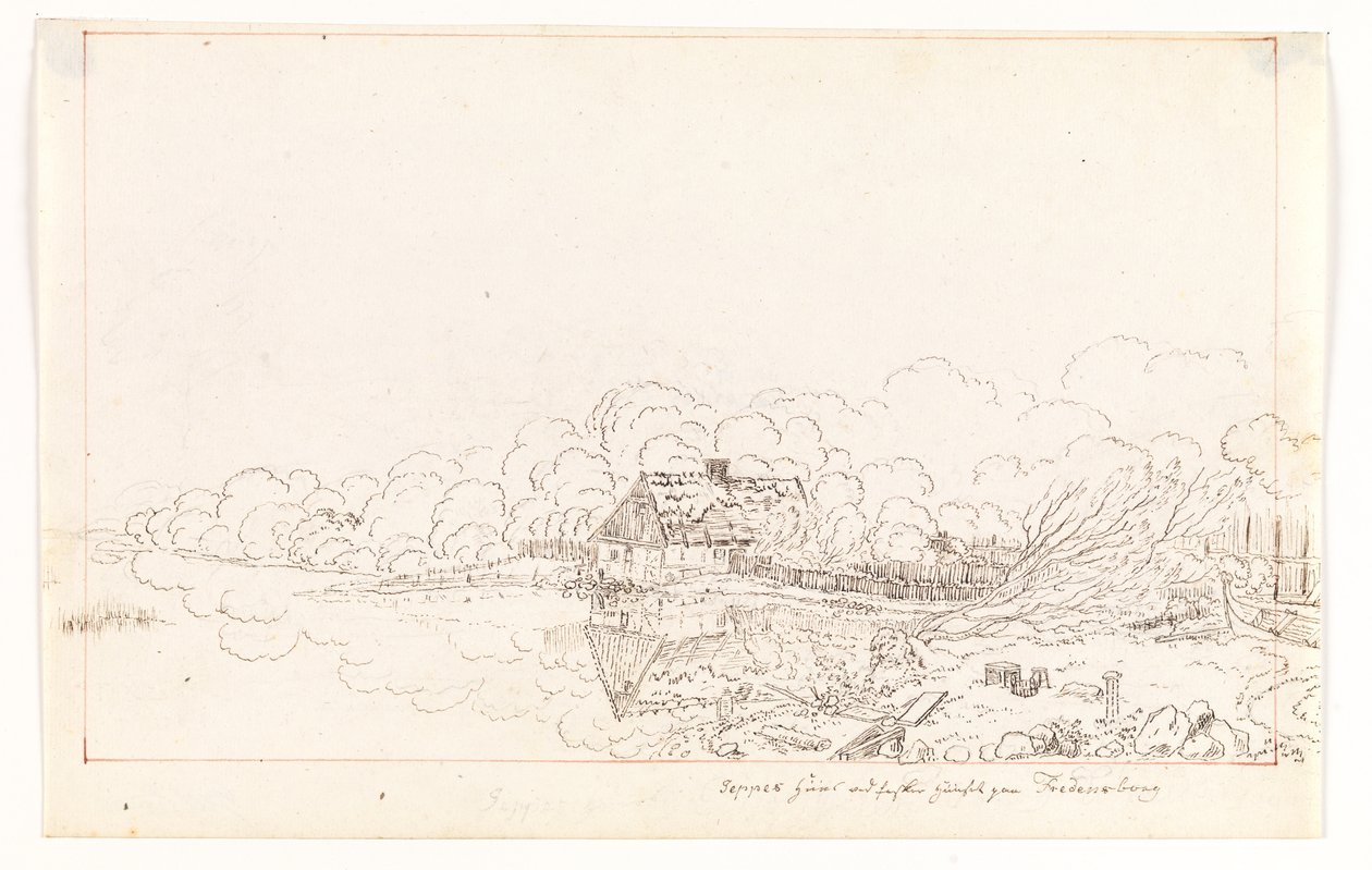 Jeppes Hus. Fredensborg de Adam Gottlob Gjelstrup