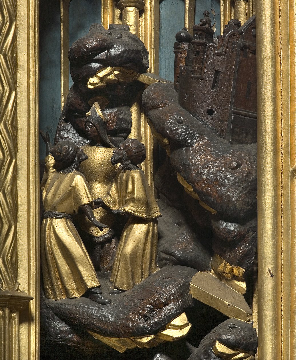 Adoración de los Magos (detalle) de Adam Kraft