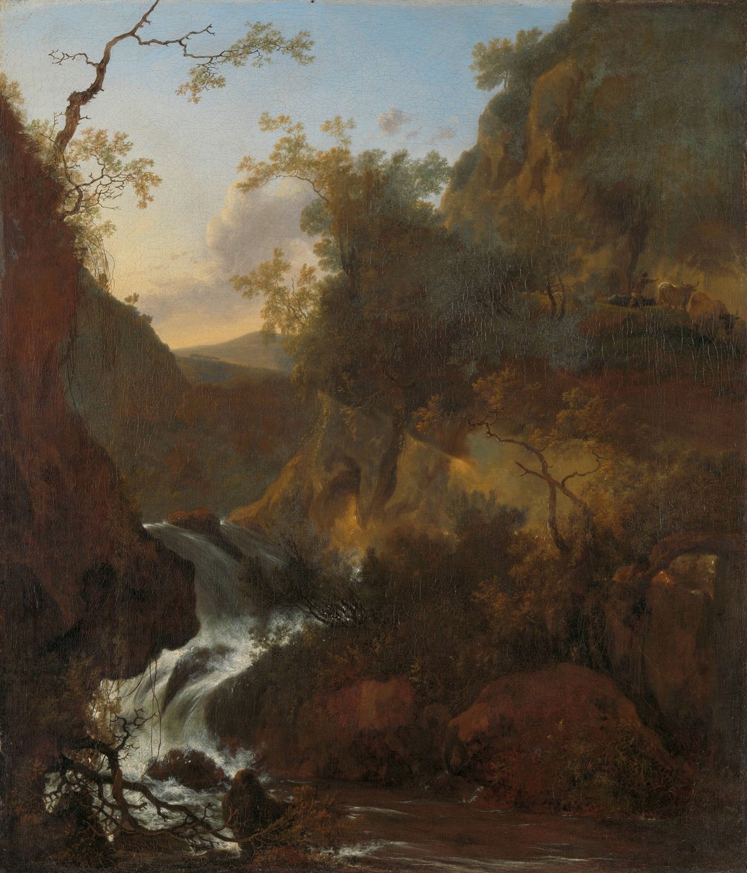 Una cascada de Adam Pijnacker