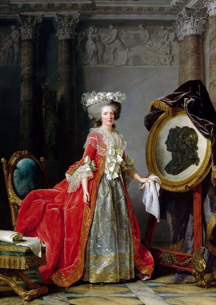 Princesa María Adelaida de Francia 1732-1800 de Adelaide Labille Guiard