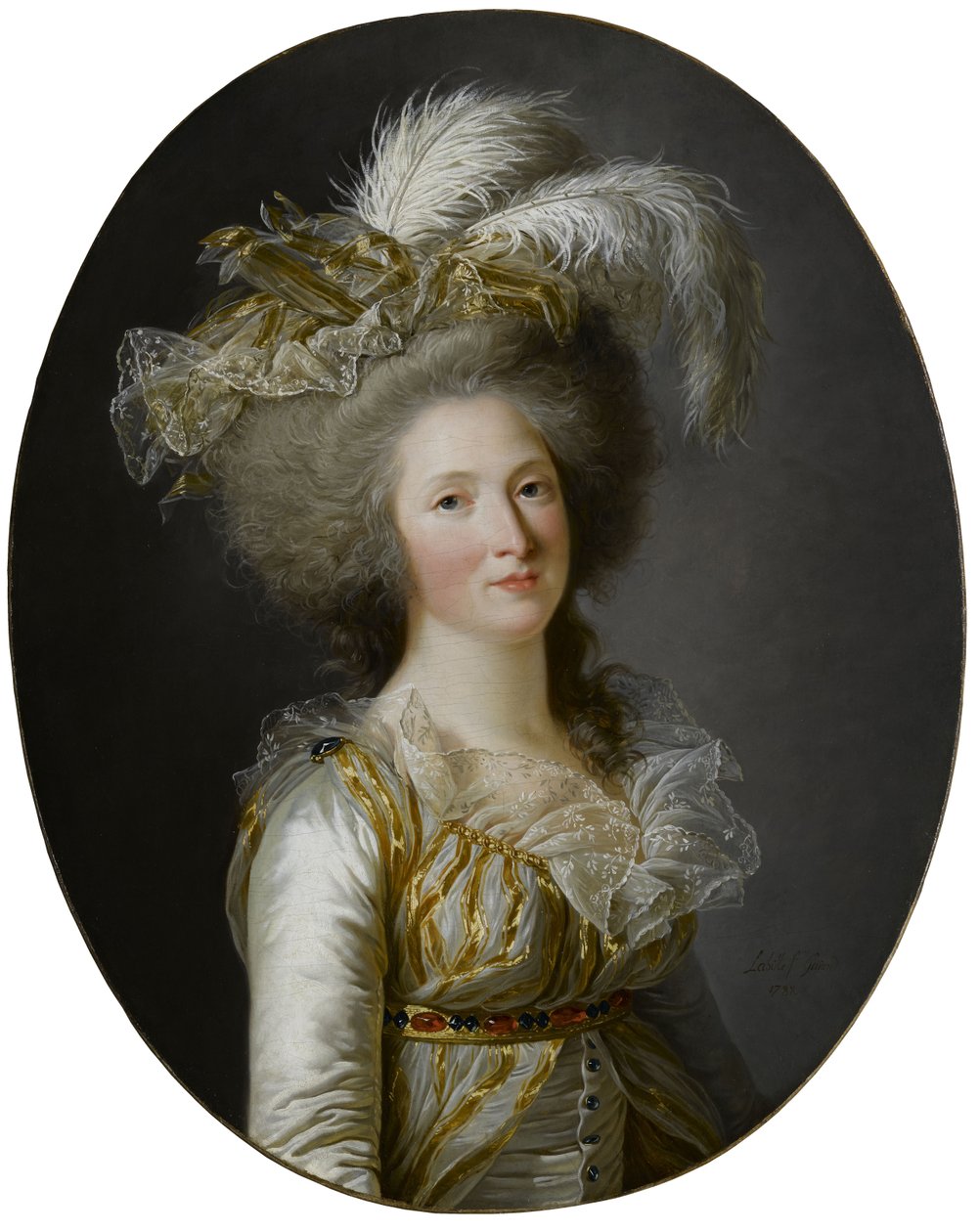 Élisabeth Philippine Marie Hélène de Bourbon de Adelaide Labille Guiard