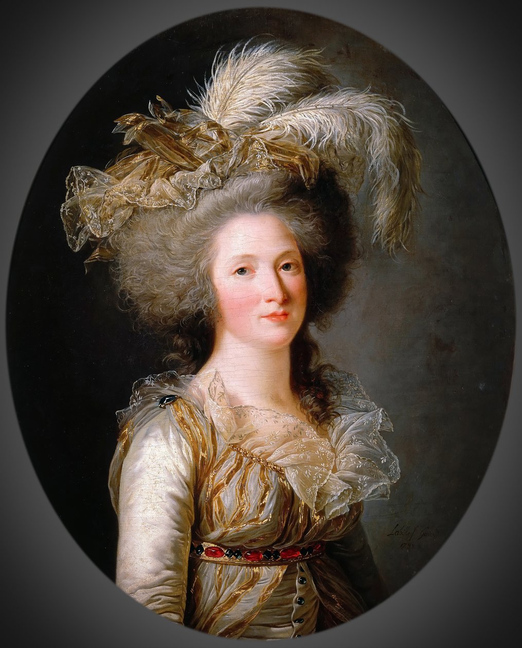 Élisabeth Philippine Marie Hélène de Bourbon de Adelaide Labille Guiard