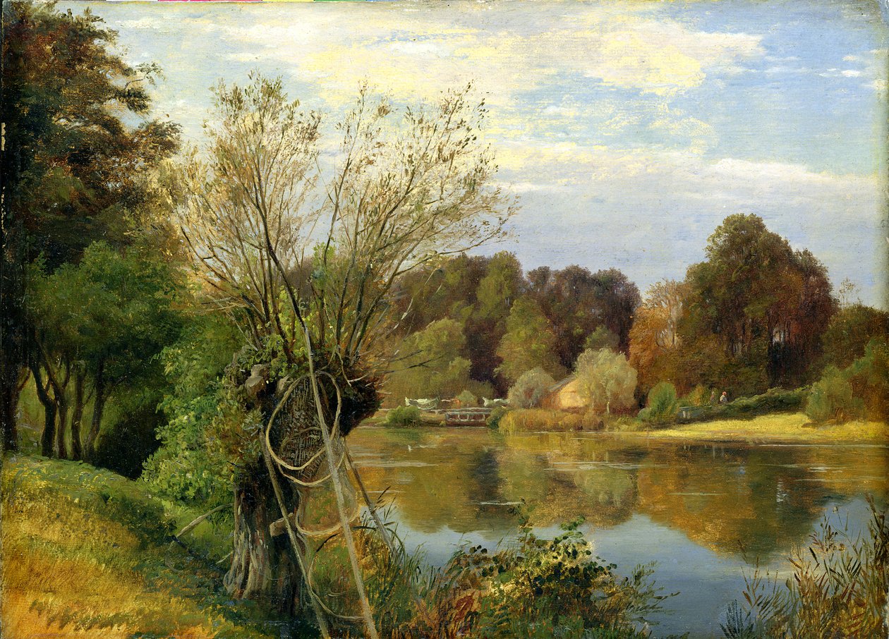 Cerca de Aumuhle, c.1830 de Adolf Vollmer