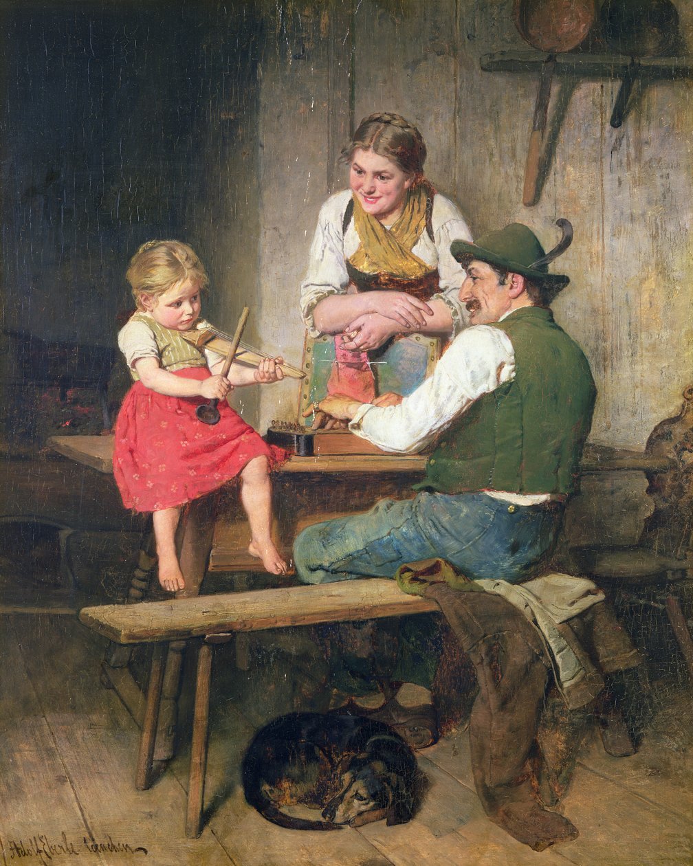 La Familia Feliz de Adolf Eberle