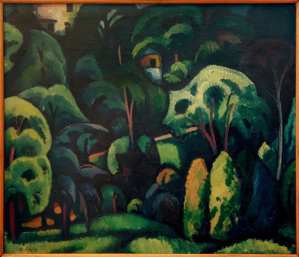 A.Erbslöh, Gran parque en Calenberg de Adolf Erbslöh