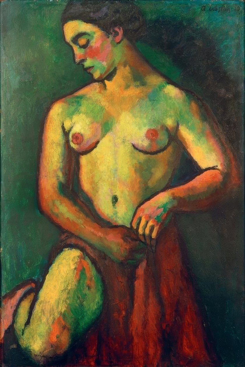 El abrigo rojo de Adolf Erbslöh