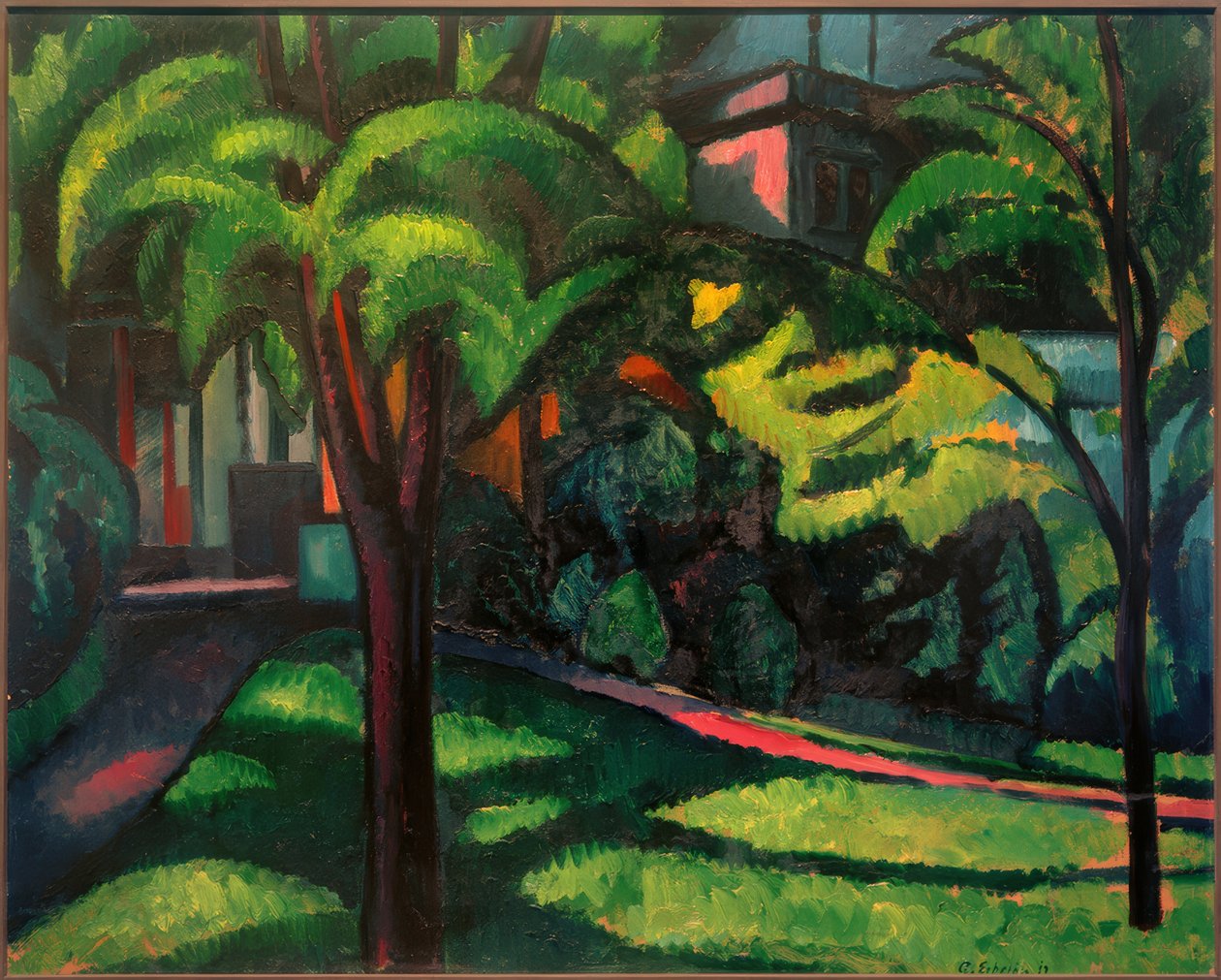 Paisaje de parque de Adolf Erbslöh