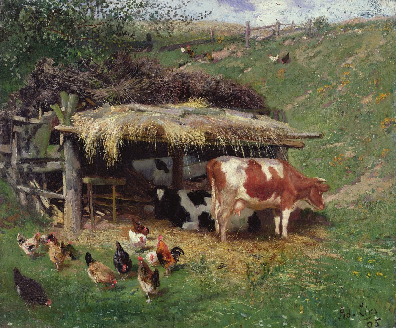 El corral de Adolf Lins