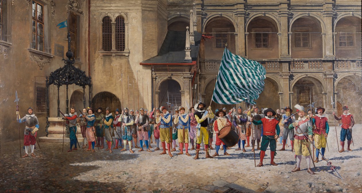 Landsknecht y Alférez de Adolf Pirsch