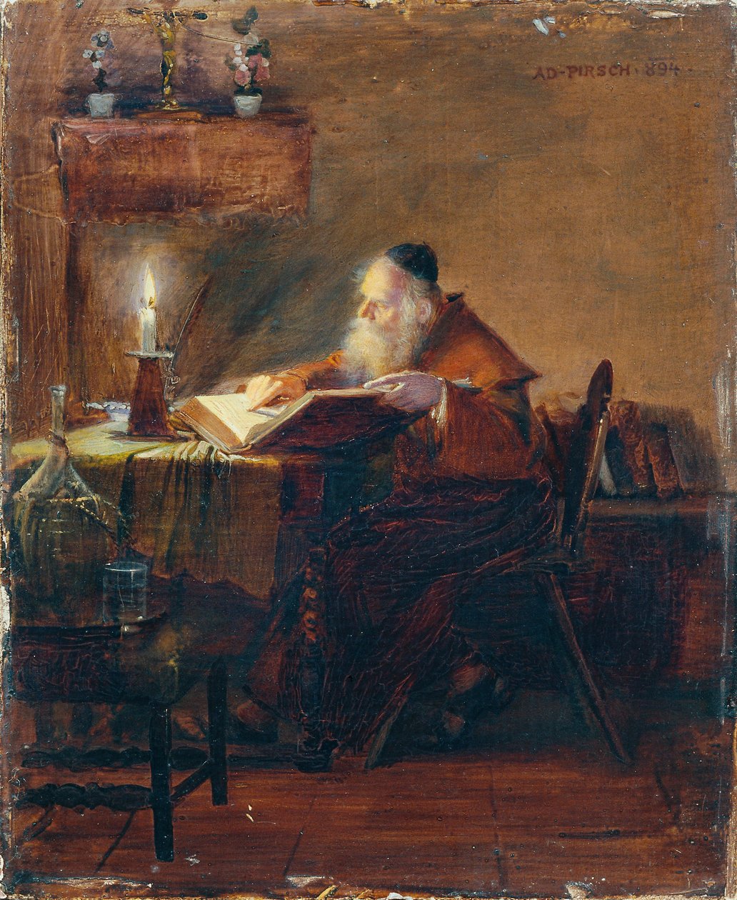 Lectura ermitaña de Adolf Pirsch