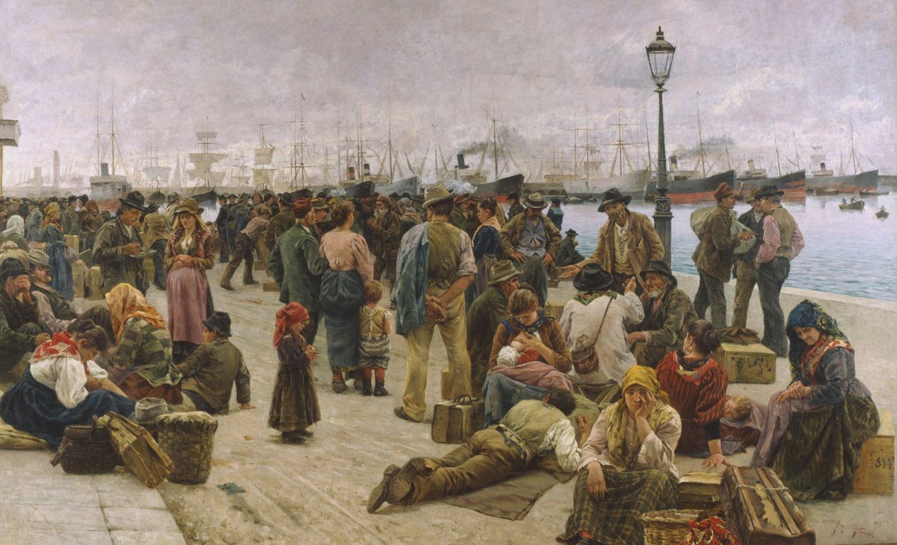 Emigrantes de Adolfo Tommasi