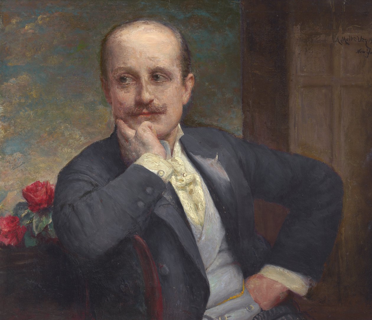Autorretrato de Adolfo Müller-Ury, 1933 de Adolfo Müller Ury