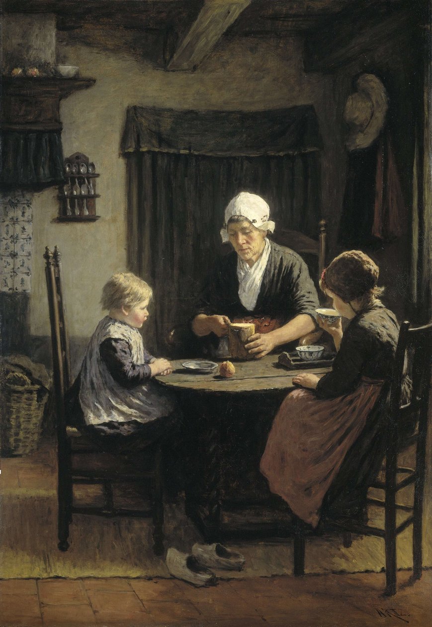 En casa de la abuela de David Adolph Constant Artz