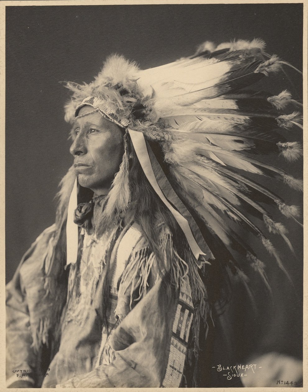 Corazón Negro, Sioux de Adolph F. Muhr