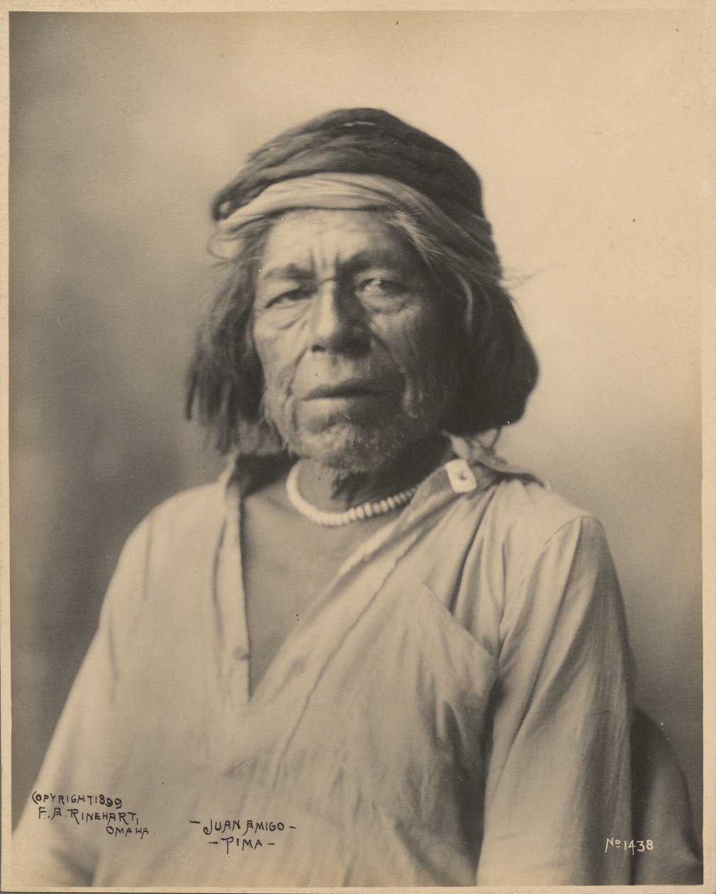 Juan Amigo, Pima de Adolph F. Muhr