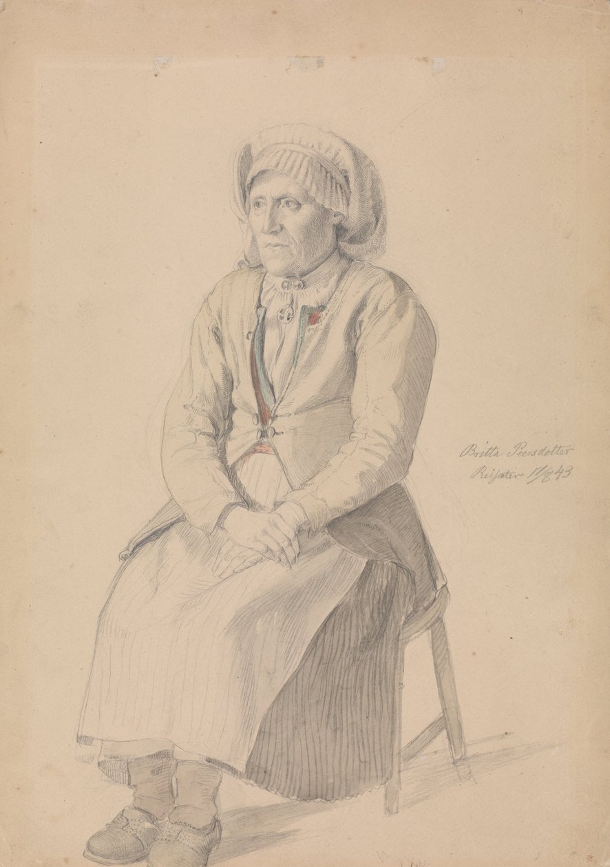 Britta Peersdotter Reisæter, Ullensvang de Adolph Tidemand