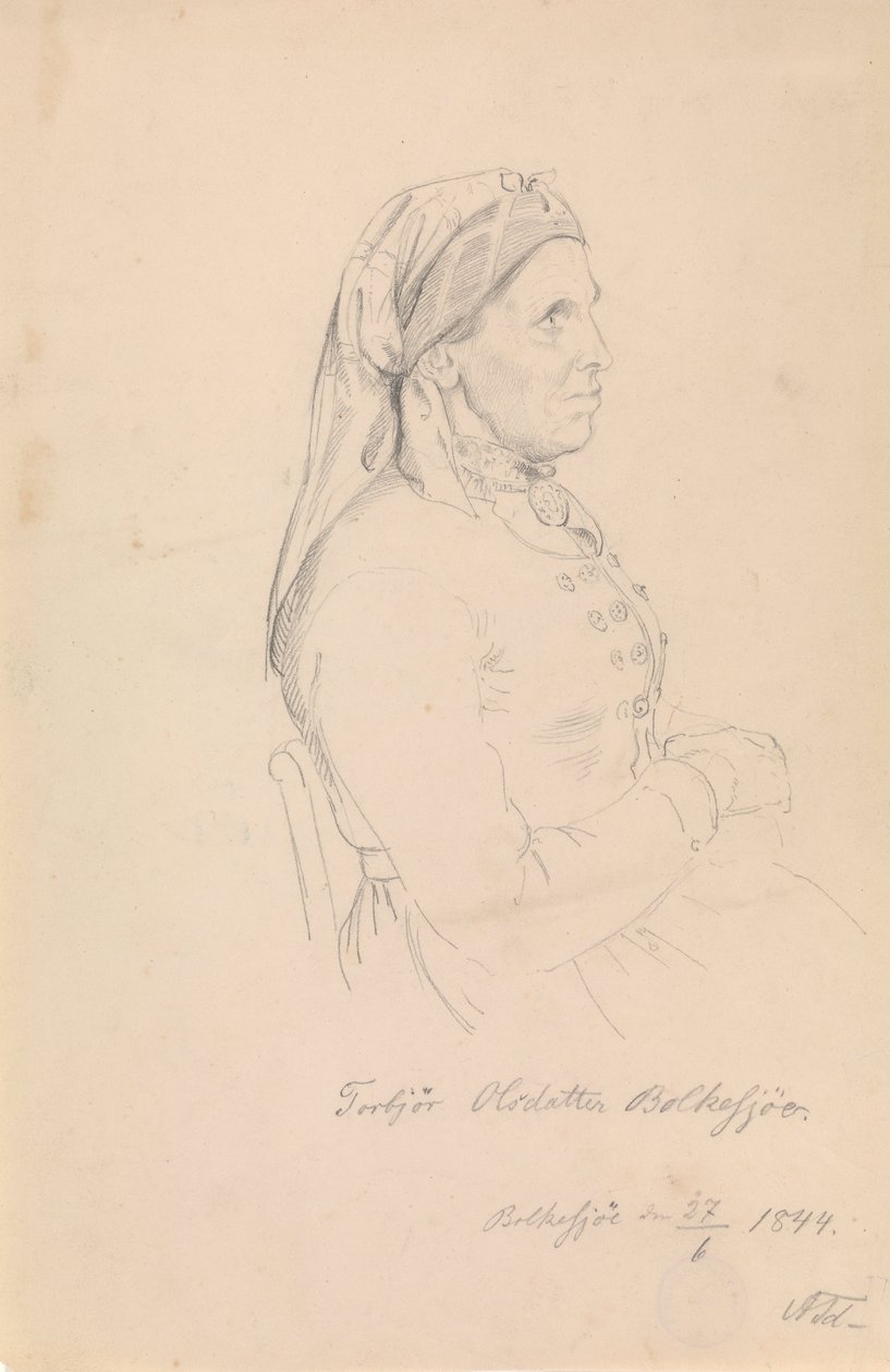 Torbjørg Olsdatter Bolkesjø de Adolph Tidemand