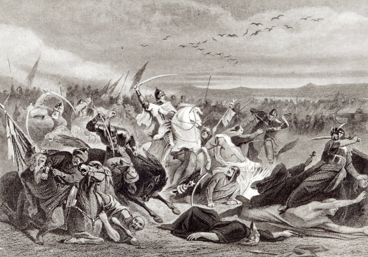 La batalla de Kalka de Adolphe Yvon