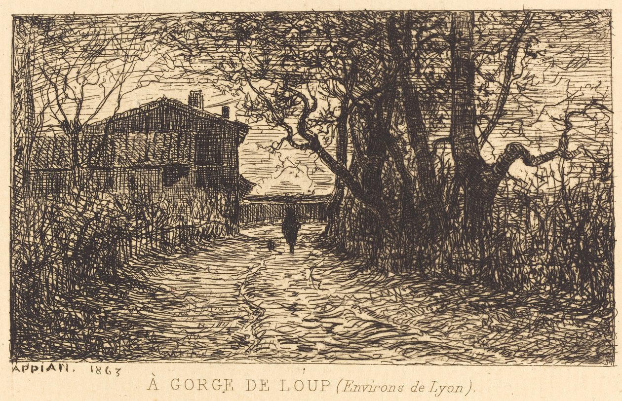Una garganta de lobo de Adolphe Appian