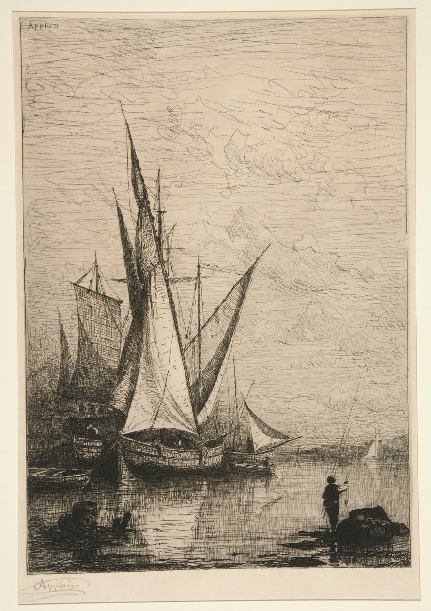 El Puerto de Génova de Adolphe Appian